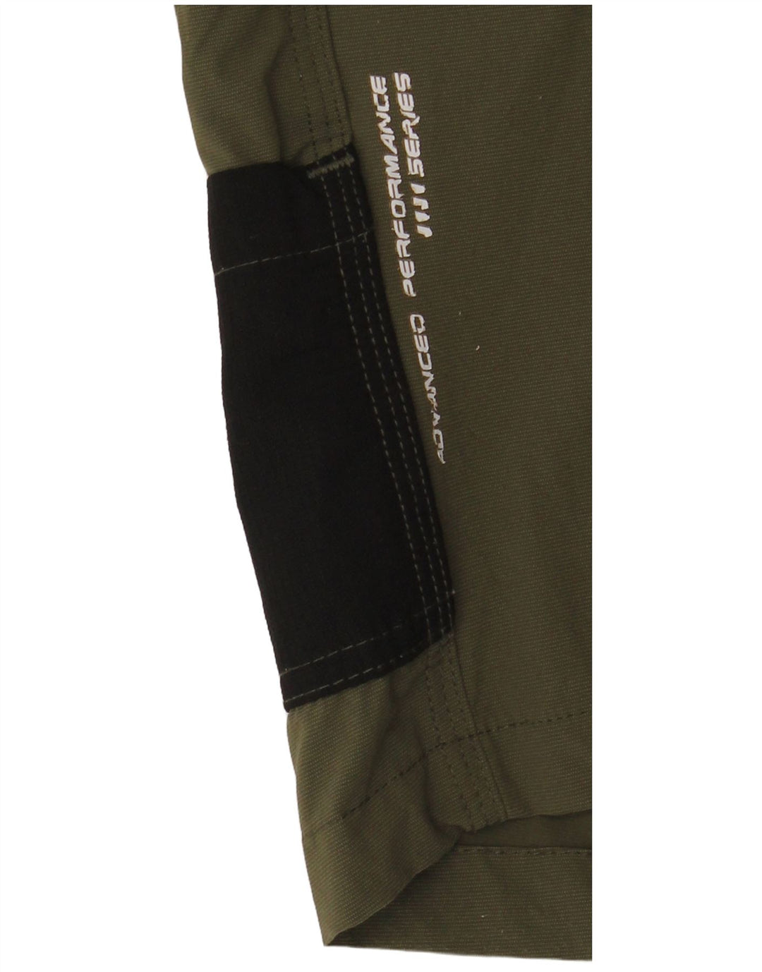 Vintage Mens Graphic Cargo Shorts Large W34  Khaki Colourblock