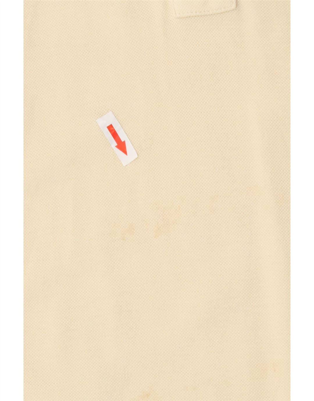 Fred Perry Mens Polo Shirt Small Off White Cotton