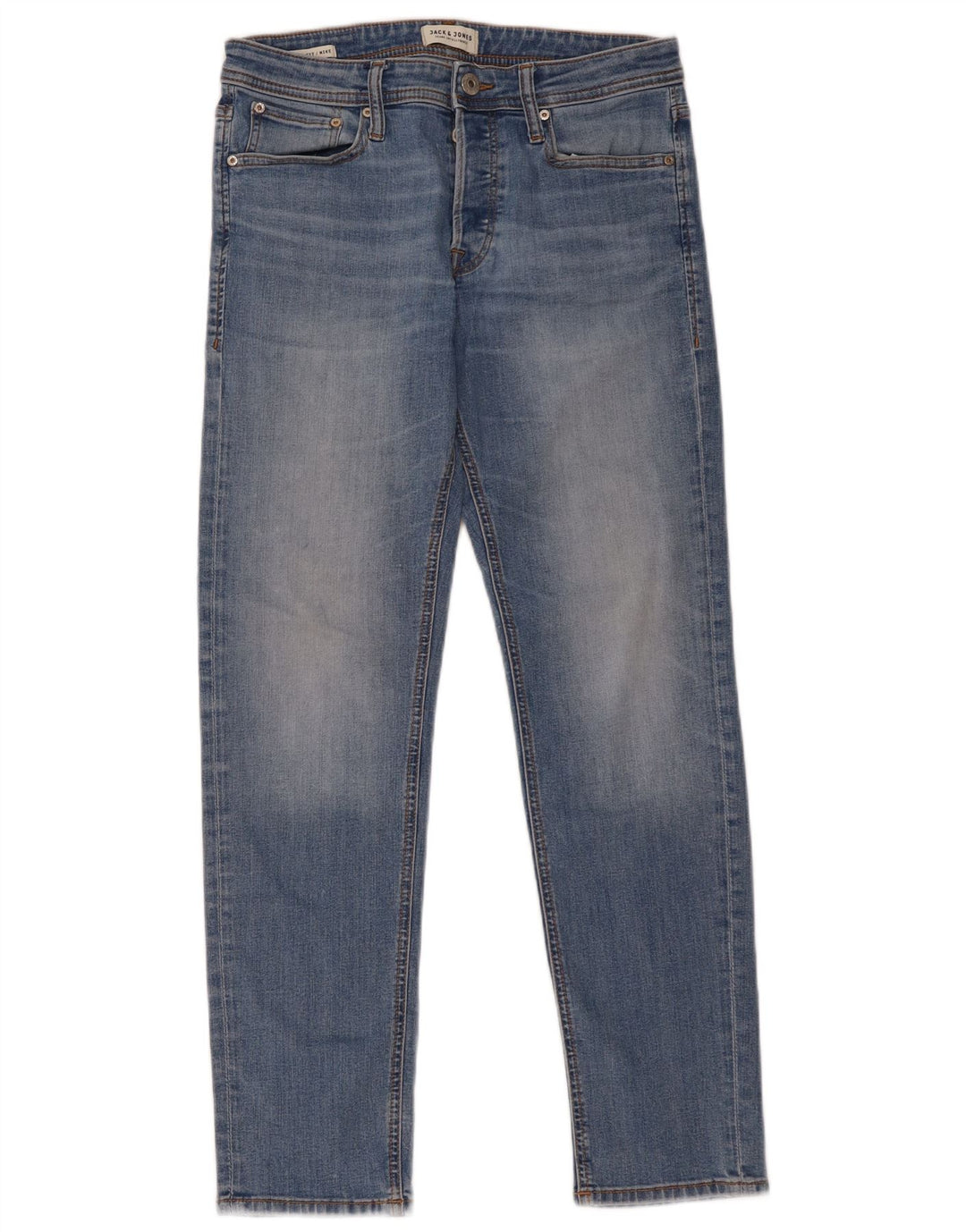 Jack & Jones Mens Mike Slim Jeans W30 L32 Blue