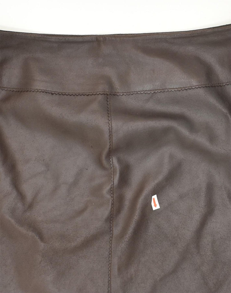 MONSOON Womens Mini Skirt UK 10 Small W30 Brown | Vintage Monsoon | Thrift | Second-Hand Monsoon | Used Clothing | Messina Hembry 