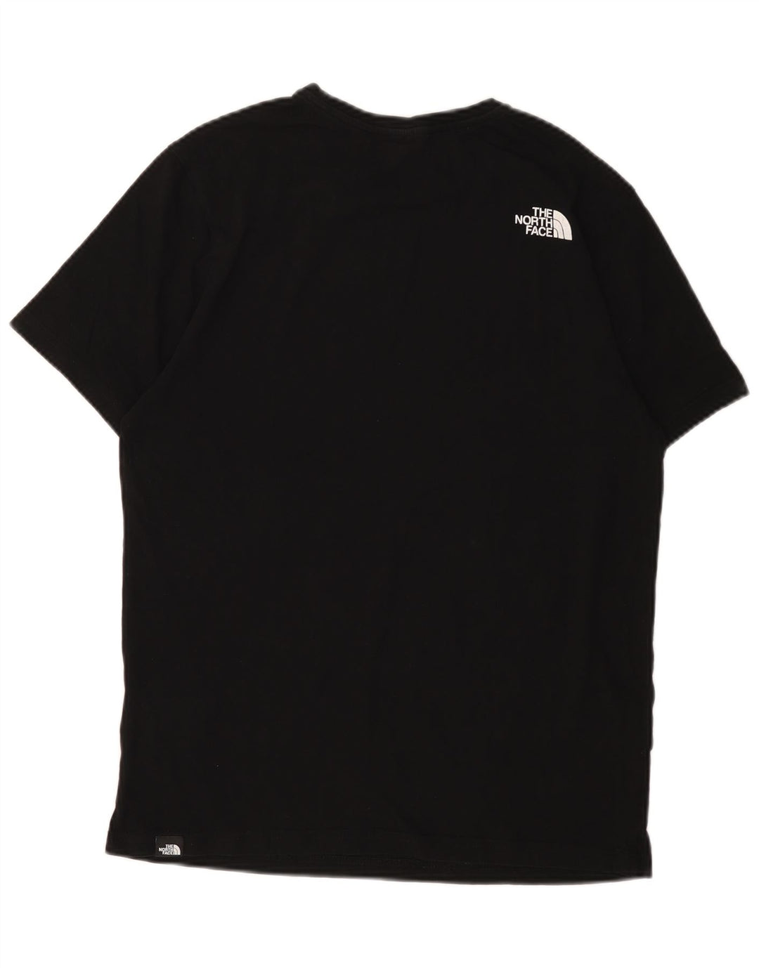 The North Face Mens Graphic T-Shirt Top Medium Black Cotton