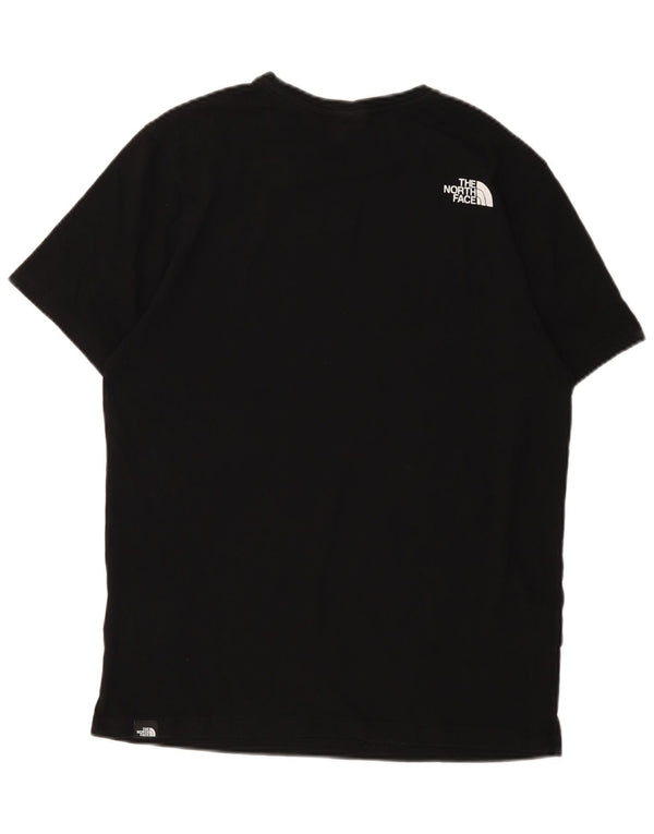 The North Face Mens Graphic T-Shirt Top Medium Black Cotton