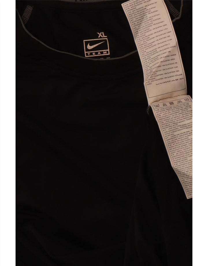 NIKE Womens Vest Top UK 18 XL Black Polyester