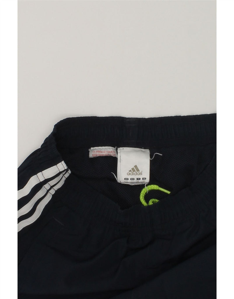 ADIDAS Boys Sport Shorts 9-10 Years Navy Blue Polyester | Vintage Adidas | Thrift | Second-Hand Adidas | Used Clothing | Messina Hembry 