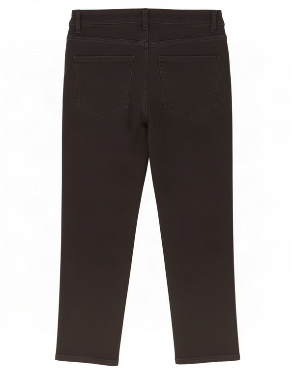 Marks & Spencer Womens Capri Skinny Jeans UK 12 Medium W30 L21 Black Cotton