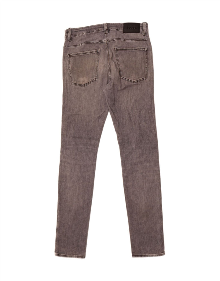 Hugo Boss Mens Slim Jeans Medium Grey Cotton