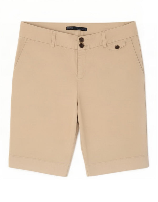 Zara Womens Chino Shorts Large W32 Beige