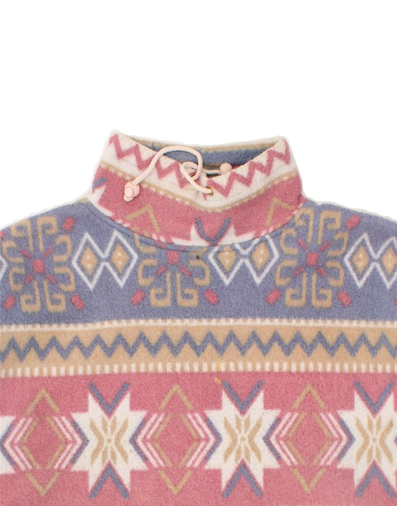 UNO DUE Mens Fleece Jumper Medium Multicoloured Fair Isle | Vintage Uno Due | Thrift | Second-Hand Uno Due | Used Clothing | Messina Hembry 