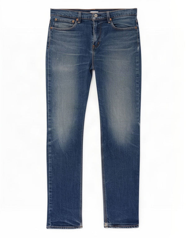 Levi's Mens 502 Tapered Jeans W32 L34 Blue Cotton