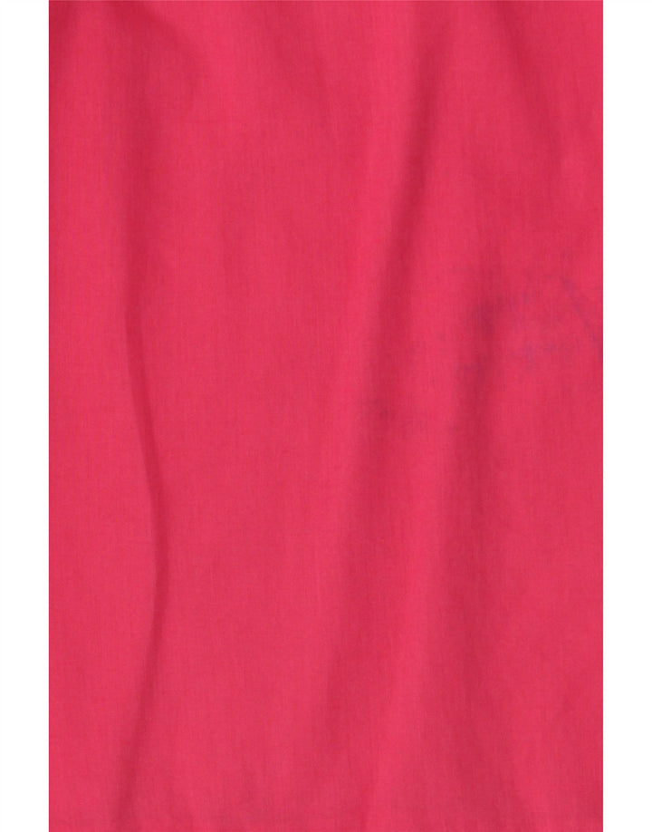 Benetton Womens Sleeveless Shift Dress UK 12 Medium Pink
