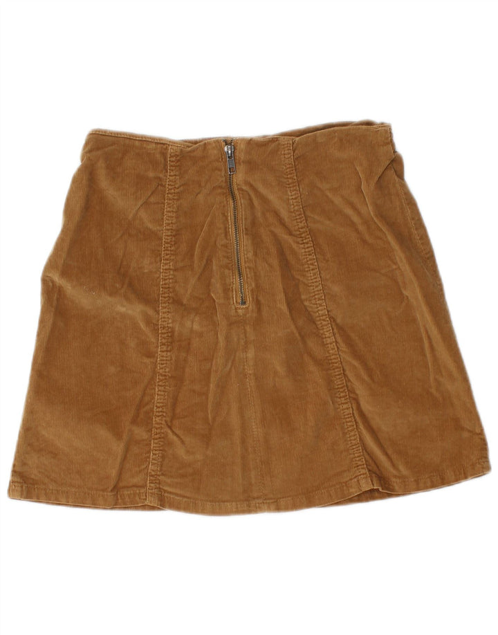 Superdry Womens Mini Corduroy Skirt W26 Small  Beige