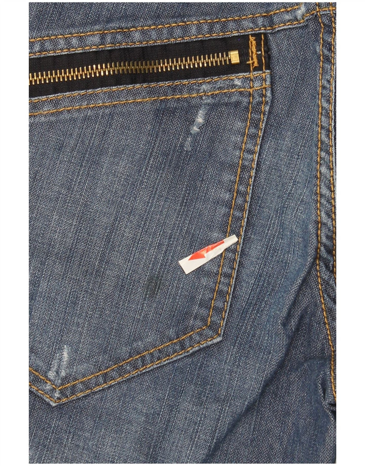 Liu Jo Womens Denim Shorts W28 Medium Blue Cotton