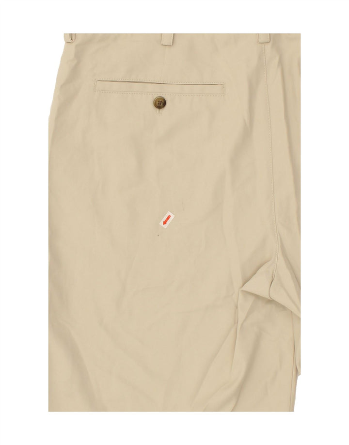 IZOD Mens Cargo Shorts W38 XL Beige Polyester Vintage Izod and Second-Hand Izod from Messina Hembry 