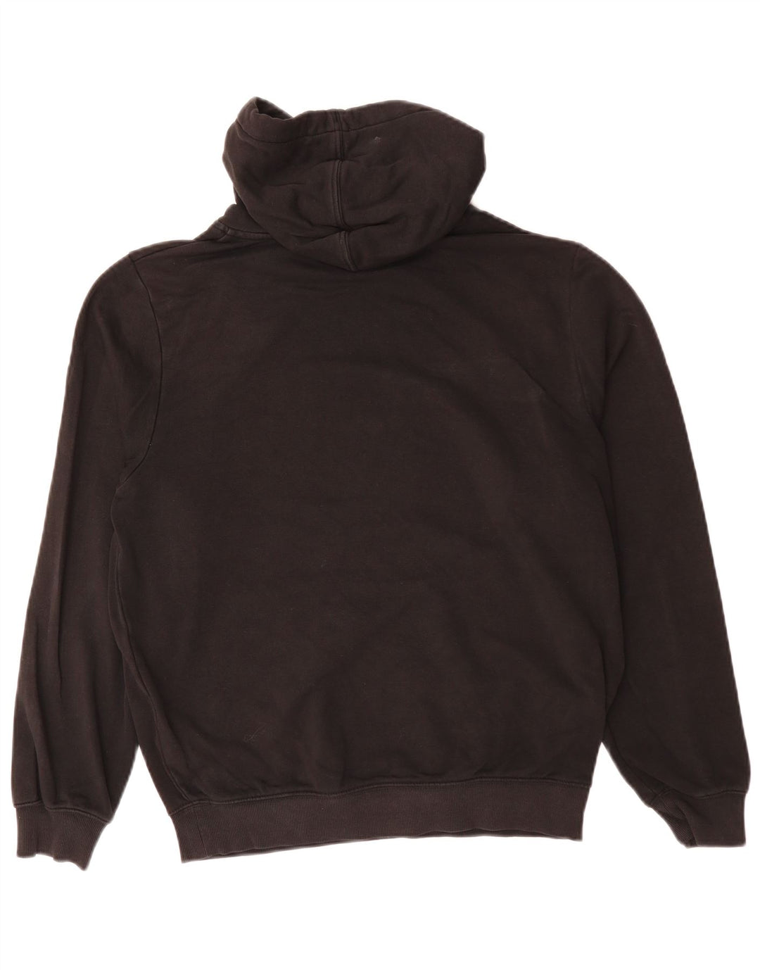 KAPPA Mens Hoodie Jumper Medium Black Cotton