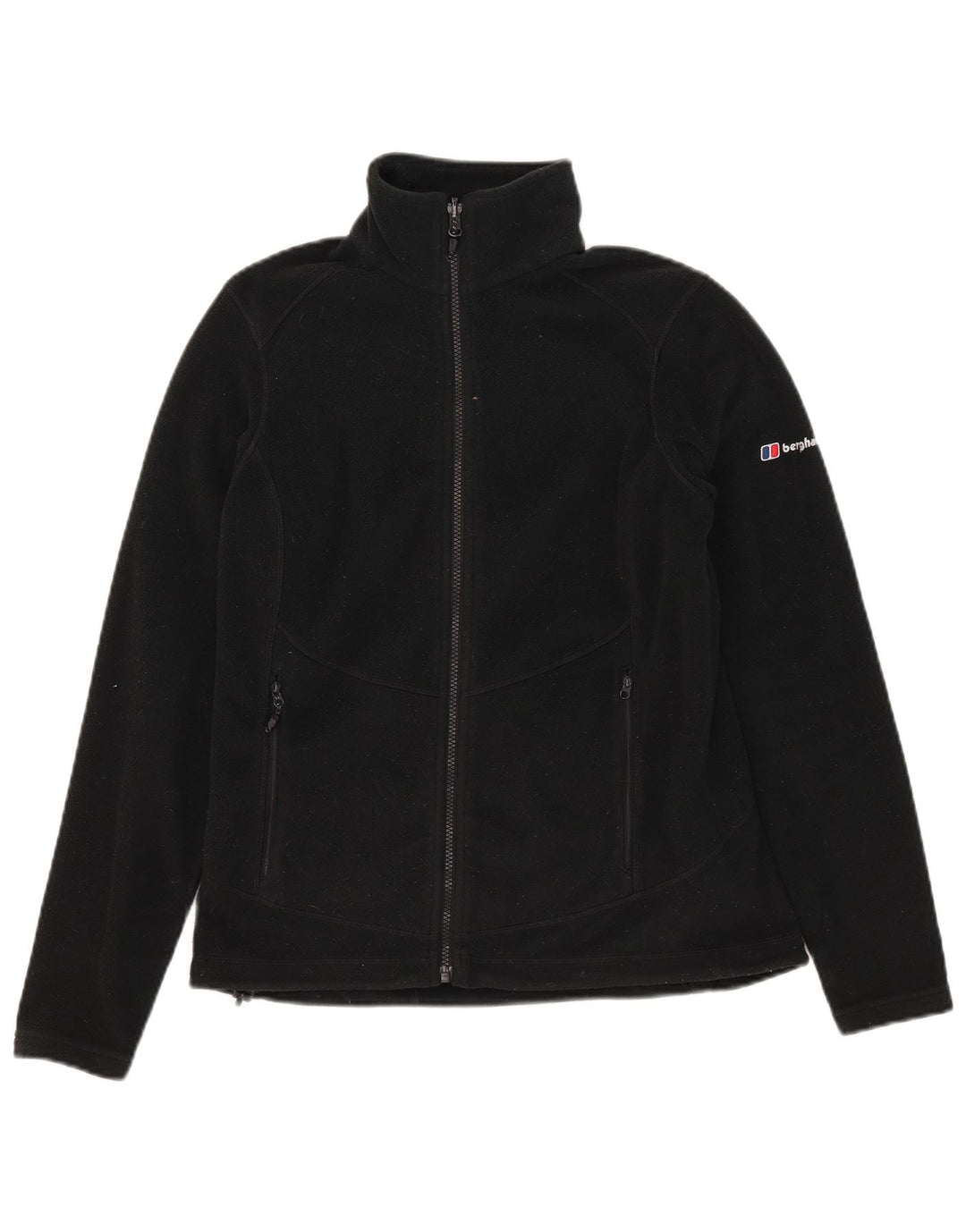 Berghaus Womens Fleece Jacket UK 12 Medium Black Polyester
