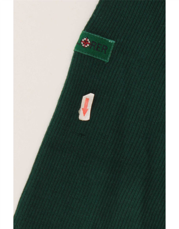 Explorer Mens Shawl Neck Jumper Sweater XL Green Wool