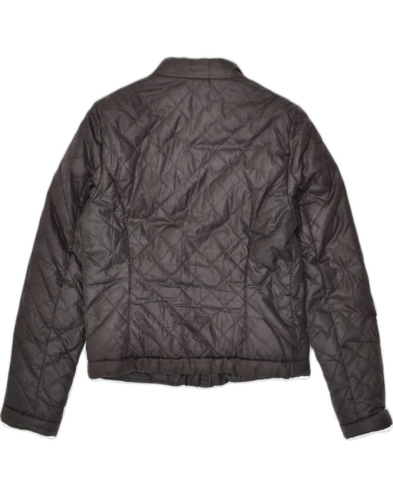 MAX & CO. Womens Quilted Jacket UK 16 Large Black Polyester | Vintage Max & Co. | Thrift | Second-Hand Max & Co. | Used Clothing | Messina Hembry 