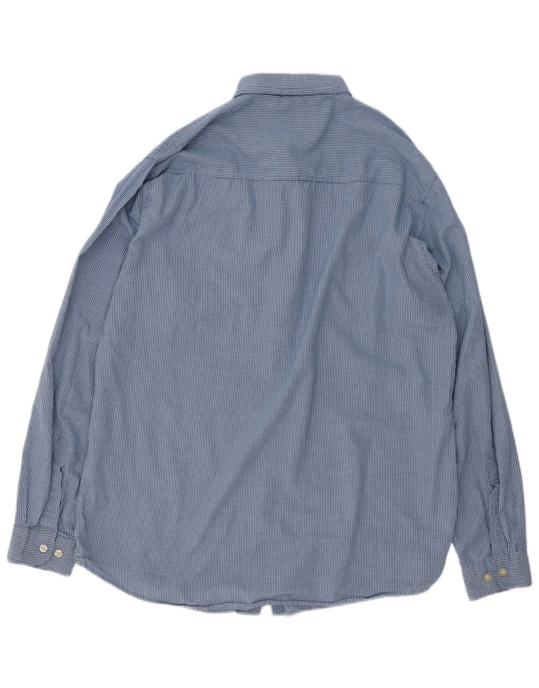 Levi's Mens Shirt XL Blue Gingham Cotton