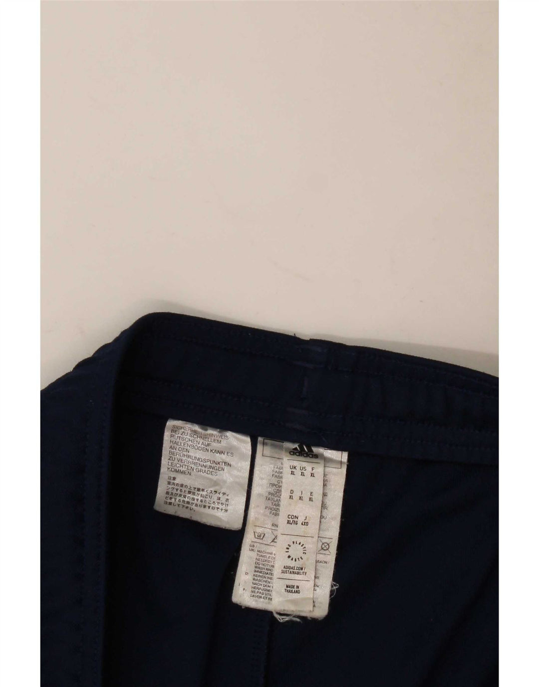 Adidas Mens Aeroready Tracksuit Trousers XL Navy Blue Polyester