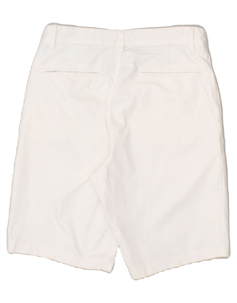 NIKE Mens Modern Fit Chino Shorts W30 Medium  White Cotton | Vintage Nike | Thrift | Second-Hand Nike | Used Clothing | Messina Hembry 