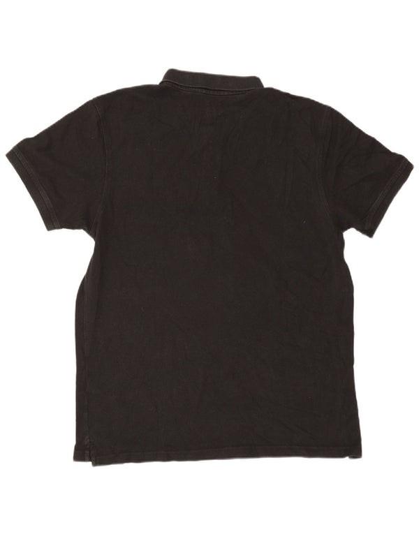 Levi's Mens Standard Polo Shirt Large Black Cotton