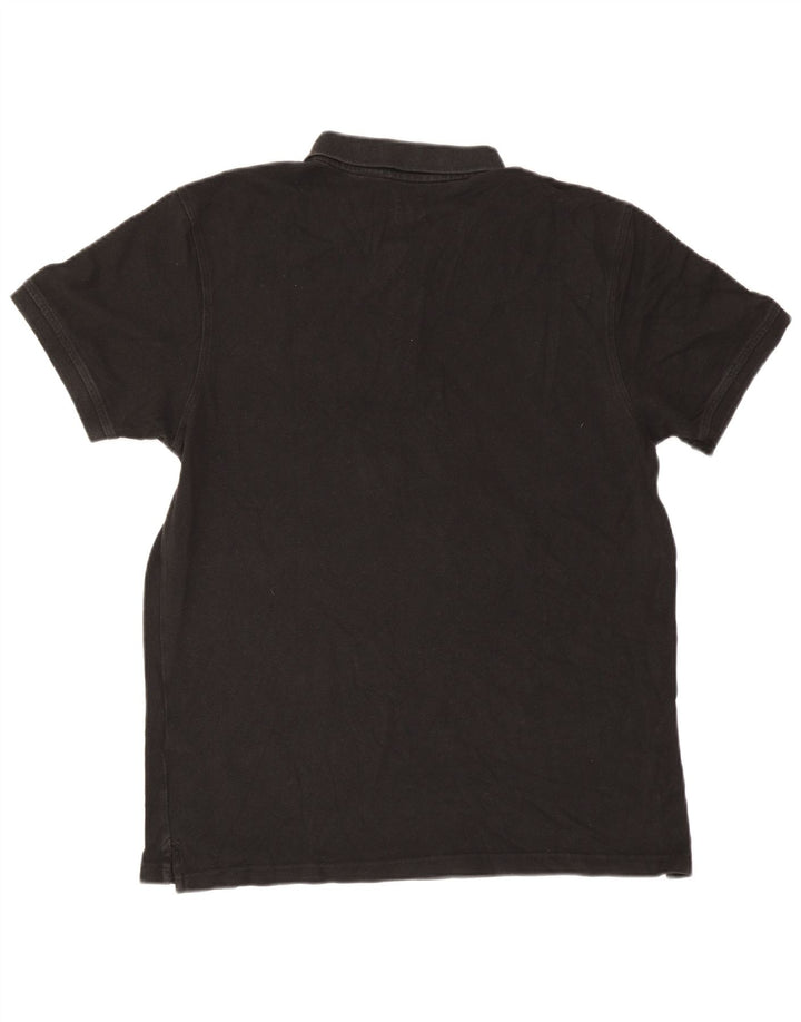 Levi's Mens Standard Polo Shirt Large Black Cotton