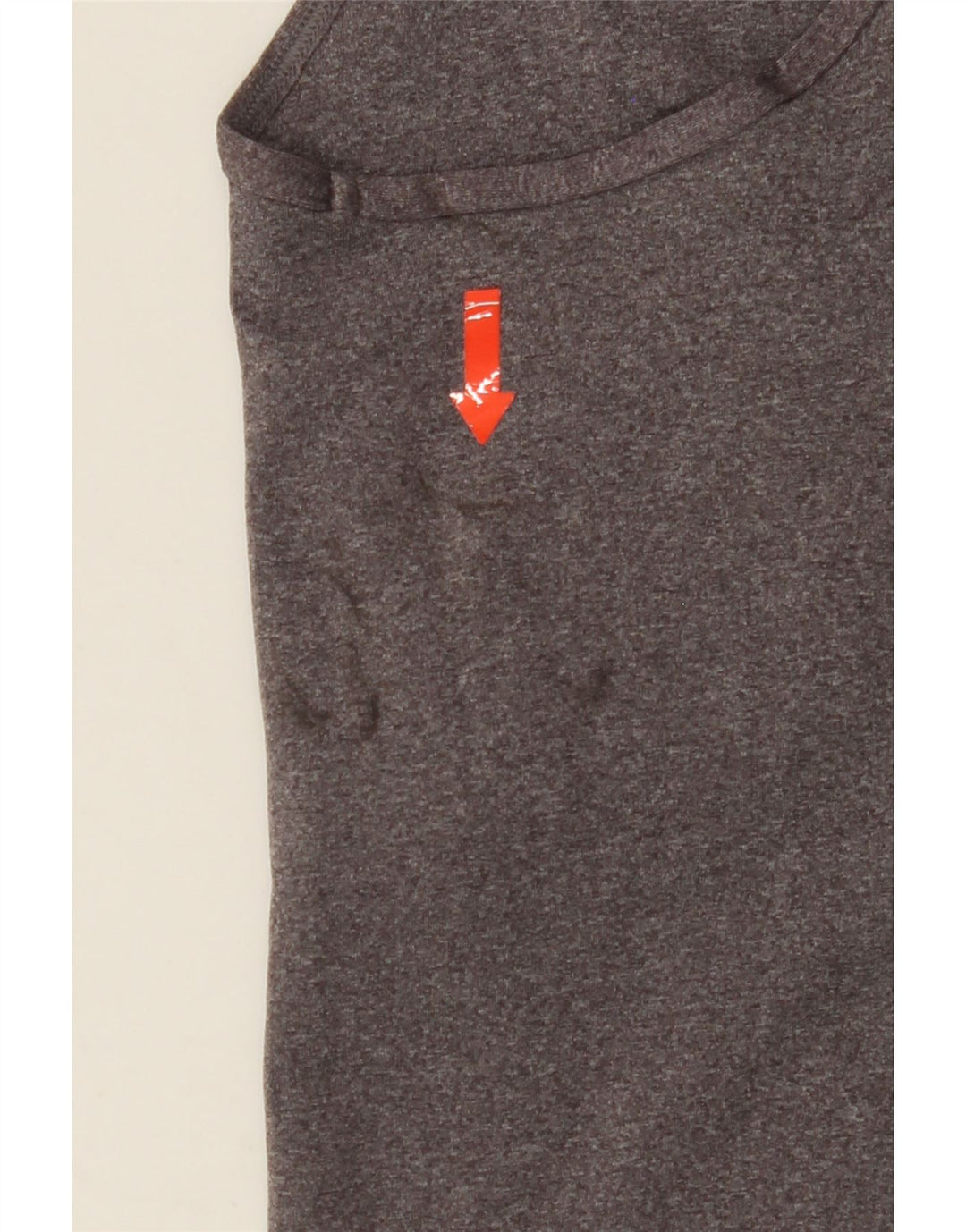 NIKE Womens Vest Top UK 2 2XS Grey Polyester Vintage Nike and Second-Hand Nike from Messina Hembry 