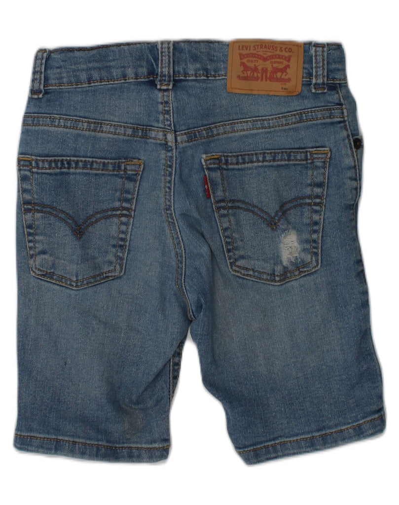 LEVI'S Boys 511 Slim Distressed Denim Shorts 5-6 Years W22  Blue Cotton | Vintage Levi's | Thrift | Second-Hand Levi's | Used Clothing | Messina Hembry 