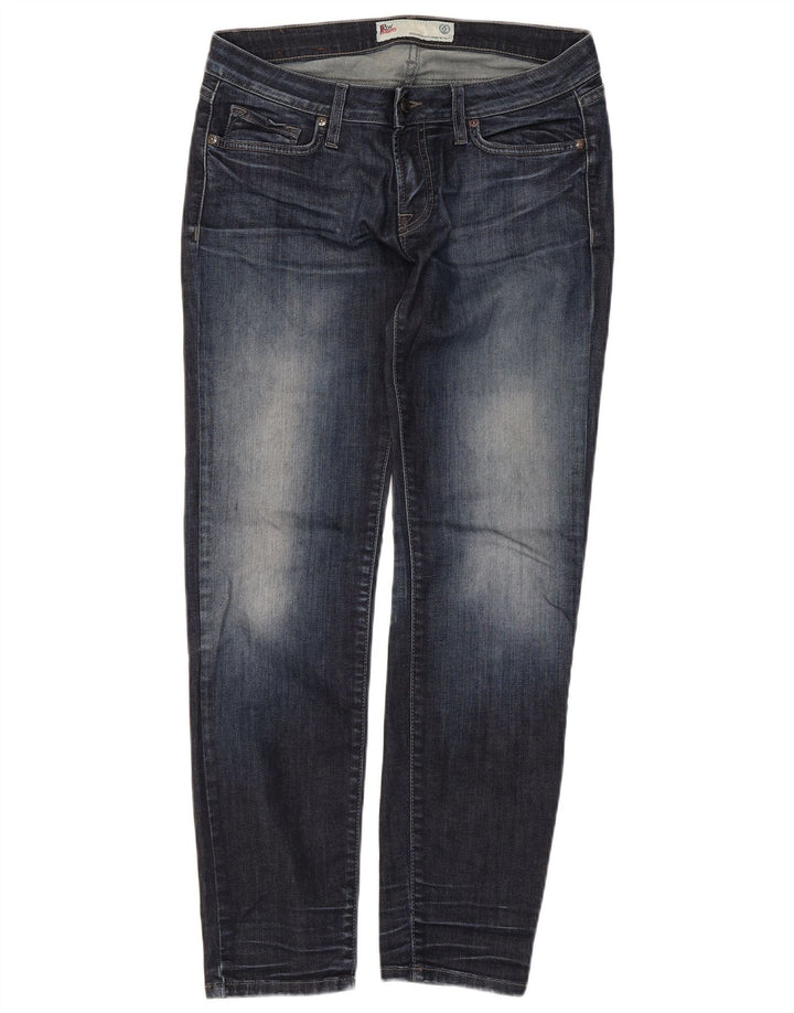 Roy Rogers Womens Slim Jeans W30 L28 Blue Cotton