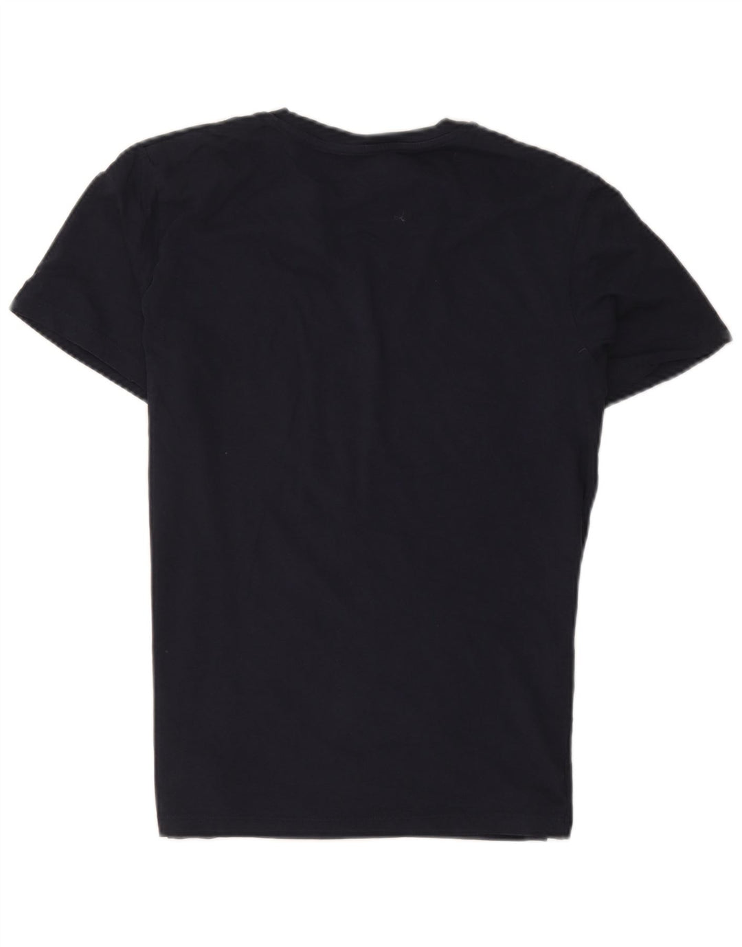 Jack & Jones Mens Graphic T-Shirt Top Large Navy Blue
