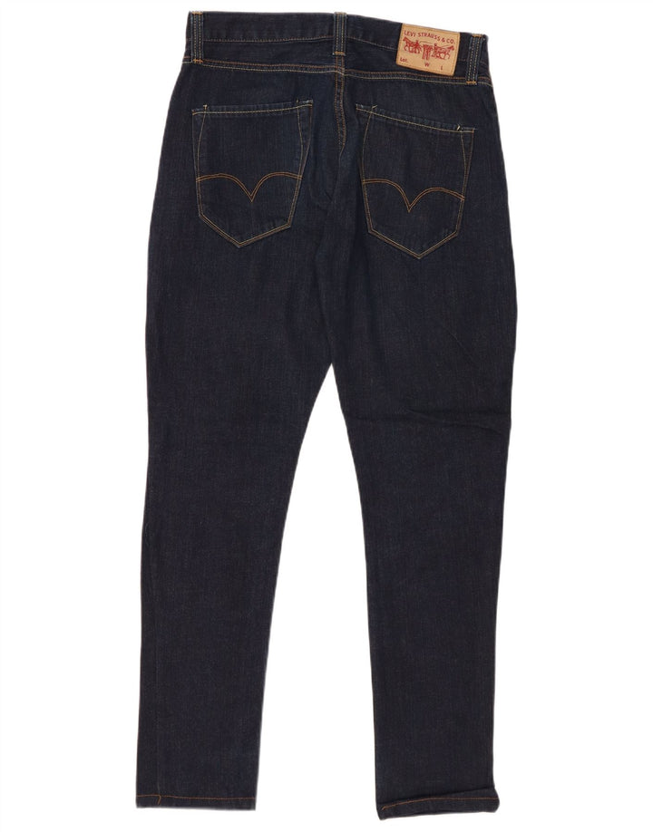 Levi's Womens Skinny Jeans W30 L28 Navy Blue Cotton