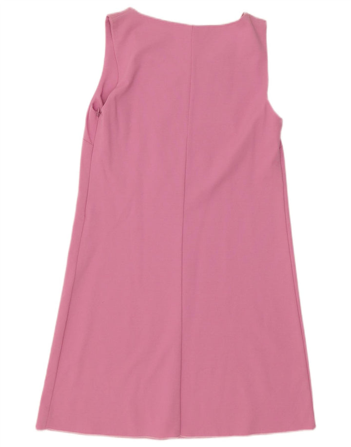 DENNY ROSE Womens Sleeveless Basic Dress UK 8 Small Pink Viscose