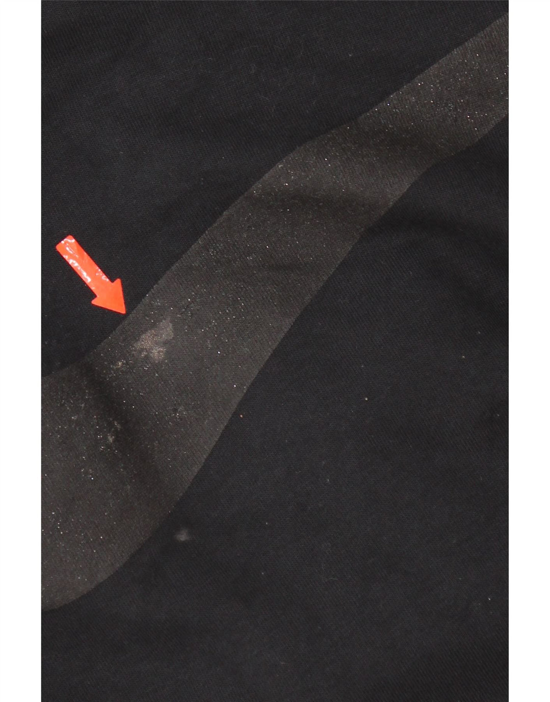 Nike Womens Dri Fit Graphic Oversized Sweatshirt Jumper UK 16 Large Black