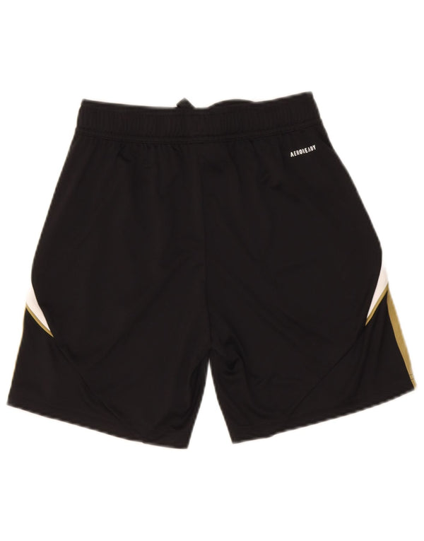 Adidas Boys MESSI Sport Shorts 11-12 Years  Black Colourblock Polyester