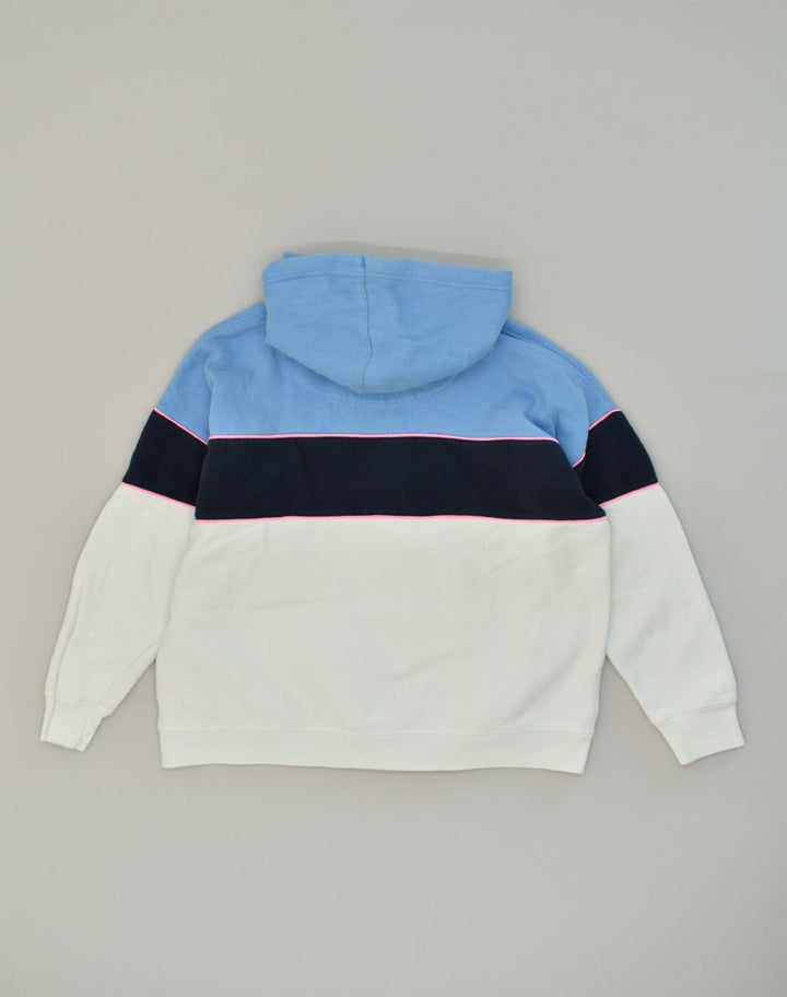 JACK WILLS Womens Hoodie Jumper UK 10 Small White Colourblock Cotton | Vintage Jack Wills | Thrift | Second-Hand Jack Wills | Used Clothing | Messina Hembry 