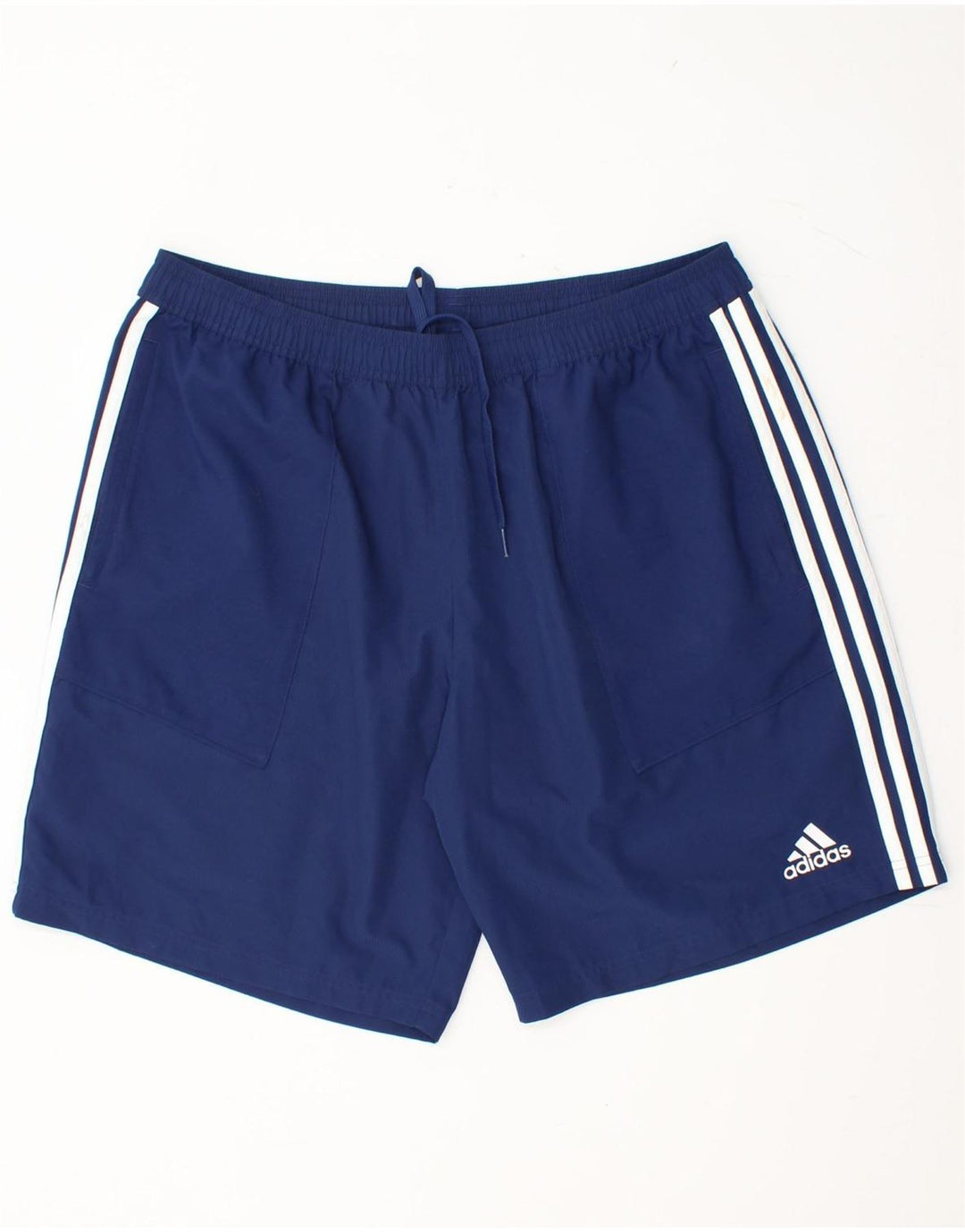 ADIDAS Mens Climalite Sport Shorts XL  Navy Blue Polyester