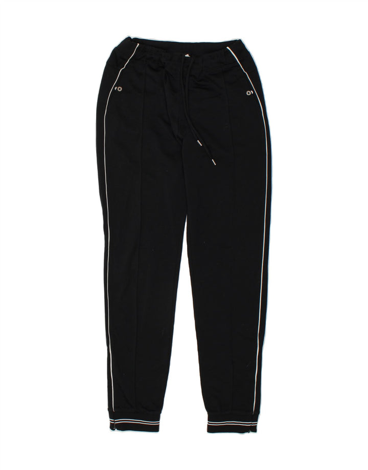 CHAMPION Womens Tracksuit Trousers Joggers UK 8 Small  Black Polyester Vintage Champion and Second-Hand Champion from Messina Hembry 