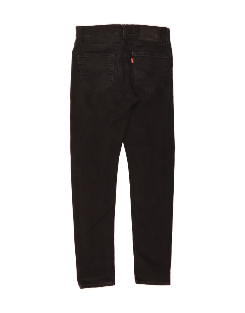 LEVI'S Mens 512 Tapered Slim Jeans W29 L32 Black Cotton Vintage Levi's and Second-Hand Levi's from Messina Hembry 