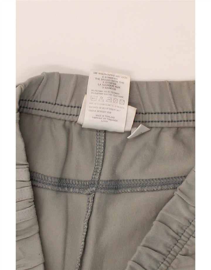 ADIDAS Womens Tracksuit Trousers UK 12 Medium Grey Polyamide Vintage Adidas and Second-Hand Adidas from Messina Hembry 