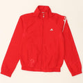 ADIDAS Boys Clima 365 Tracksuit Top Jacket 11-12 Years Red Polyester Vintage Adidas and Second-Hand Adidas from Messina Hembry 