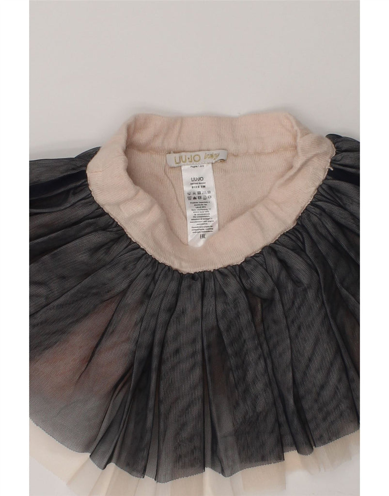 LIU JO Baby Girls Tutu Skirt 0-3 Months W16  Grey Polyester | Vintage Liu Jo | Thrift | Second-Hand Liu Jo | Used Clothing | Messina Hembry 