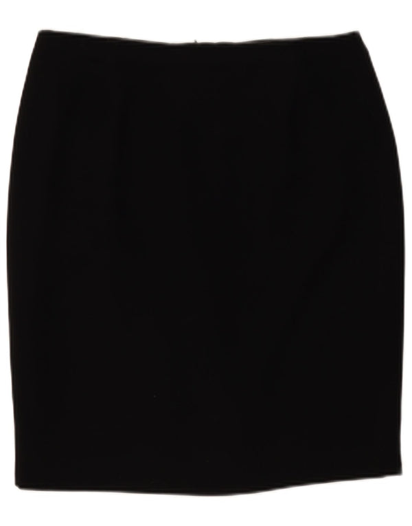 Minuet Womens Pencil Skirt UK 14 Large W32 Black Polyester