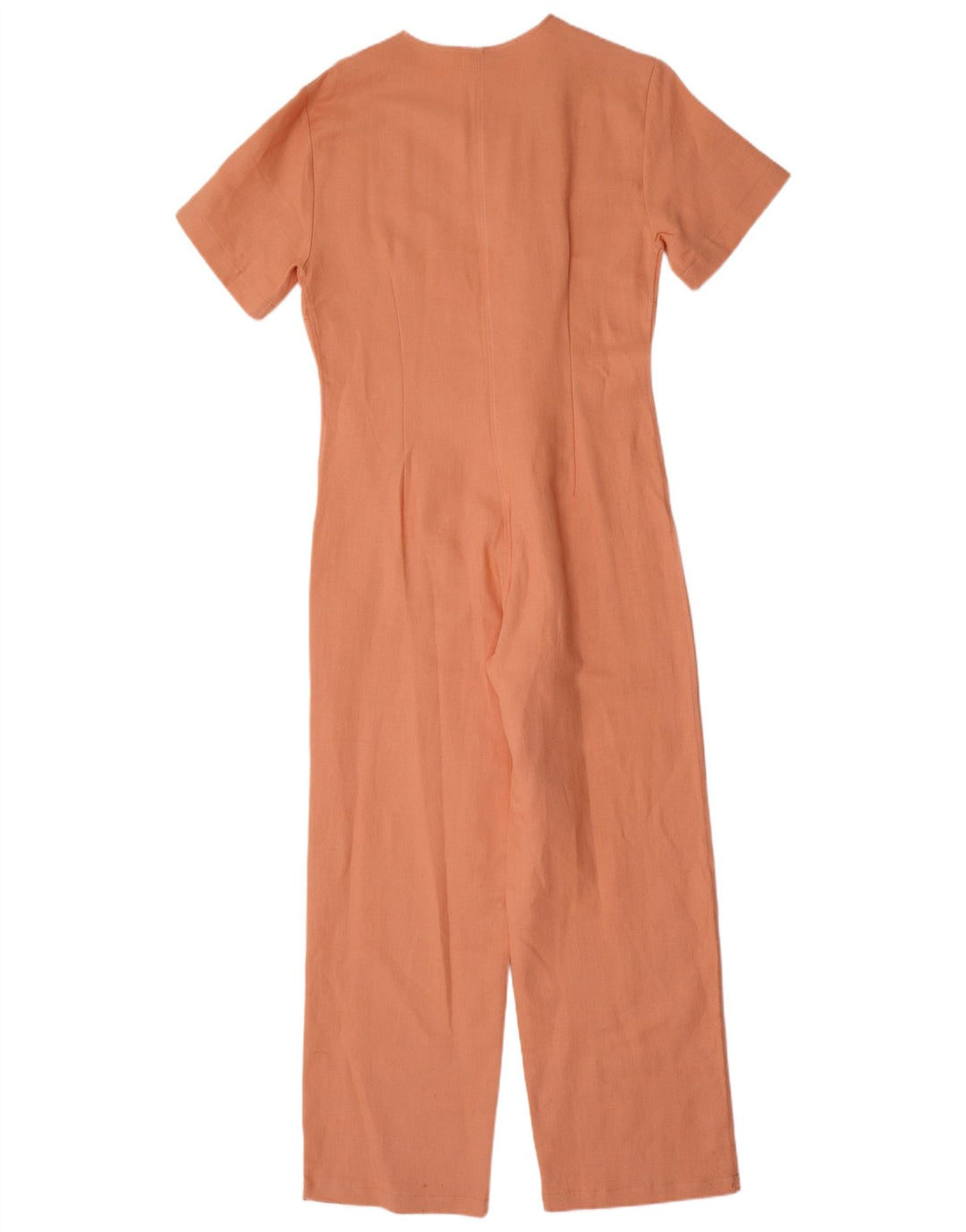 Vintage Womens Jumpsuit UK 10 Small Orange