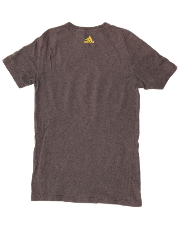 Adidas Girls Graphic T-Shirt Top 15-16 Years Grey