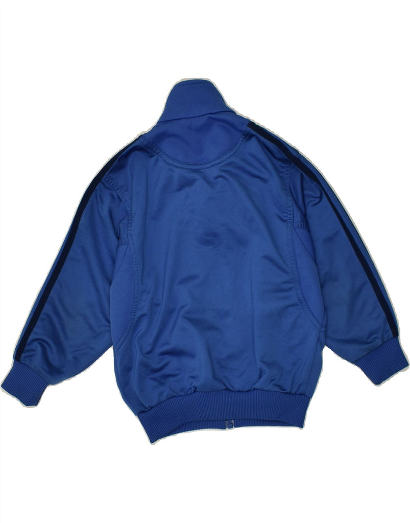 ADIDAS Boys Tracksuit Top Jacket 7-8 Years Blue Polyester | Vintage Adidas | Thrift | Second-Hand Adidas | Used Clothing | Messina Hembry 