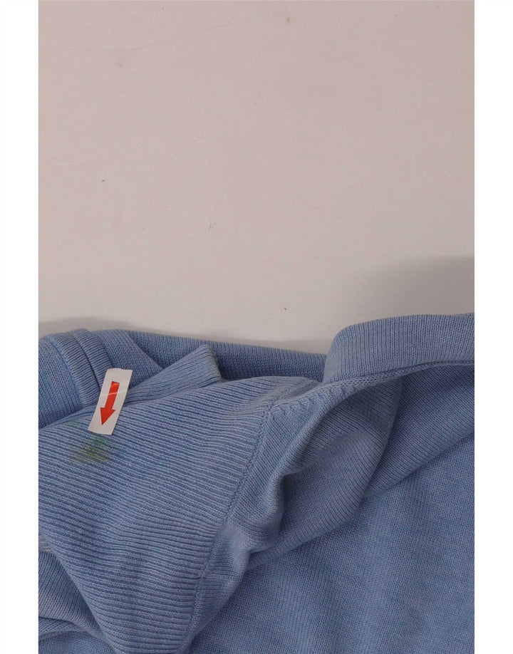 Gant Mens Cardigan Sweater XL Blue Cotton