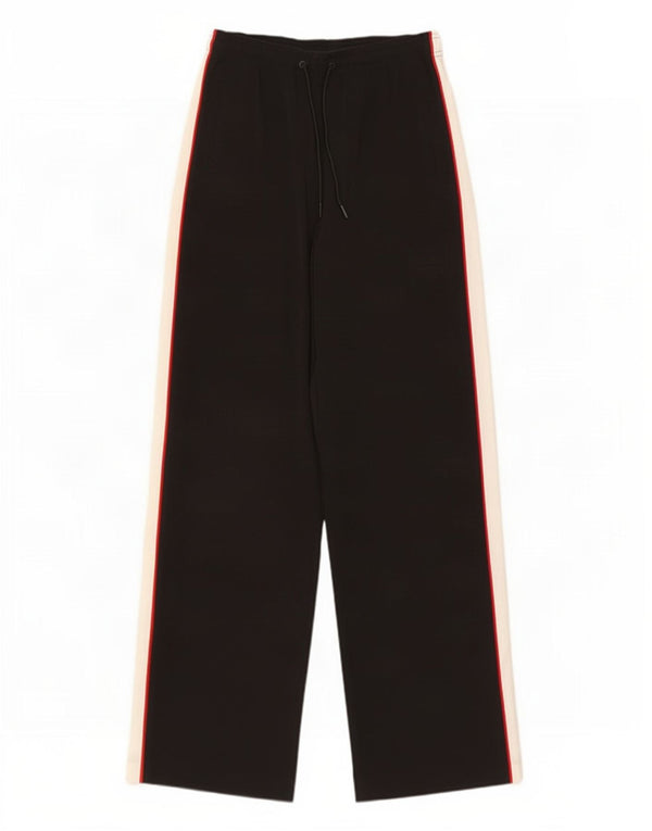 Calvin Klein Womens High Waist Trousers Small W26 L31 Black Colourblock