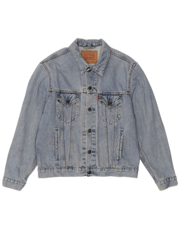 Levi's Mens 70503 Denim Jacket UK 38 Medium Blue Cotton