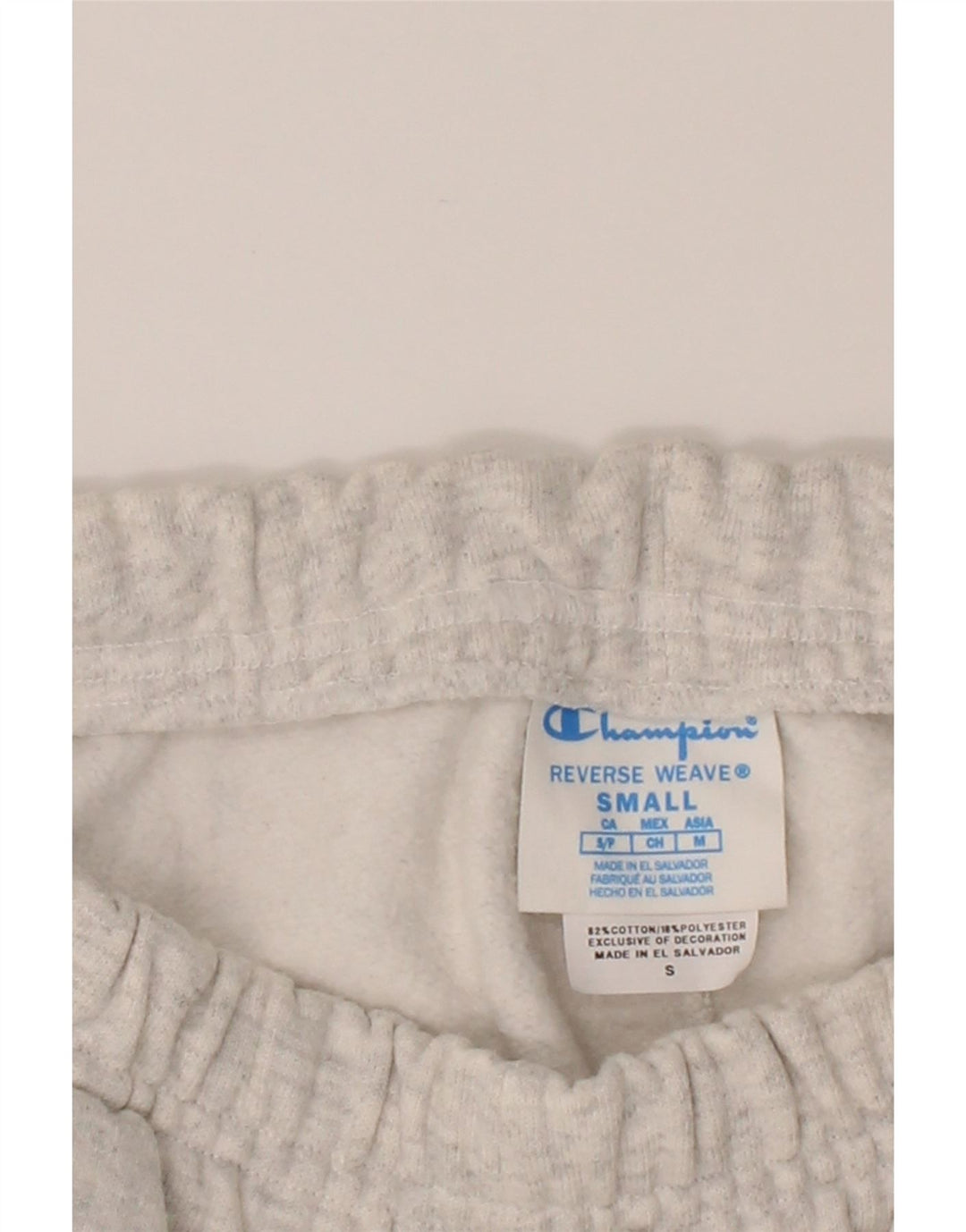 CHAMPION Mens Graphic Tracksuit Trousers Joggers Small  Grey Cotton Vintage Champion and Second-Hand Champion from Messina Hembry 