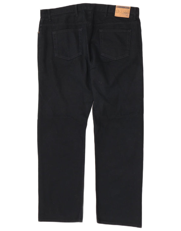 Marks & Spencer Mens Straight Jeans W40 L31 Navy Blue Cotton